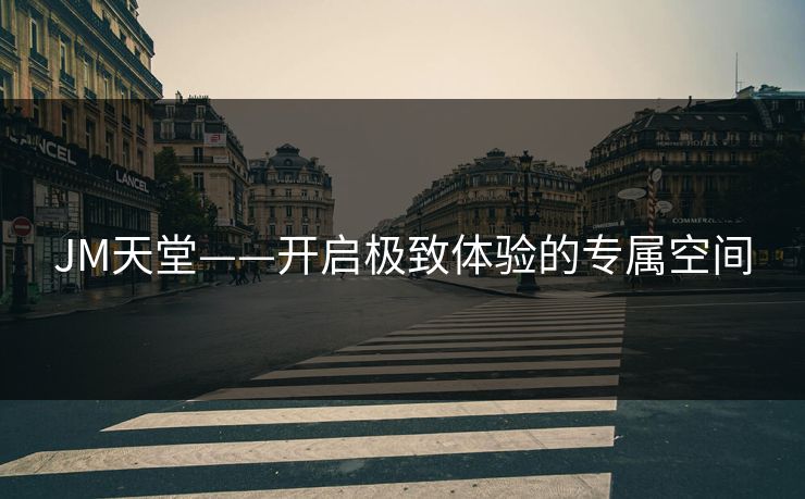 JM天堂——开启极致体验的专属空间